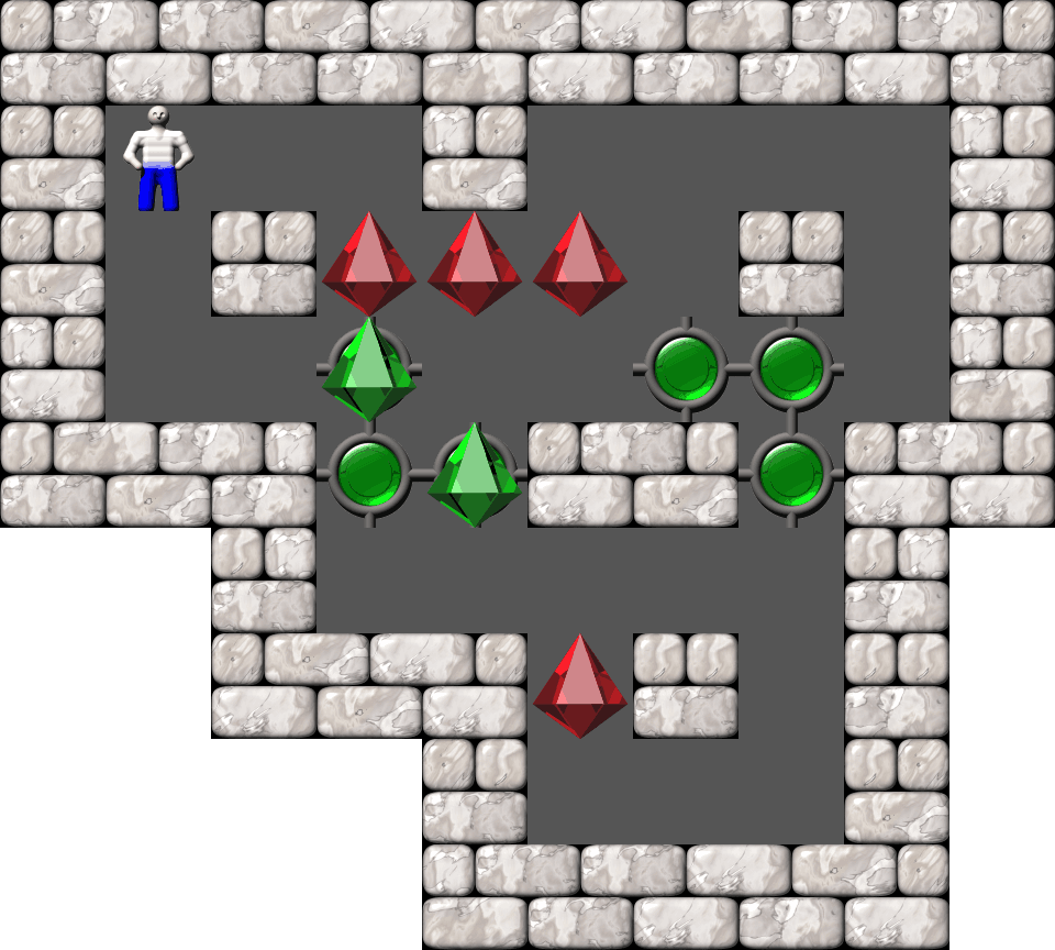 Sokoban Kevin 16 level 94